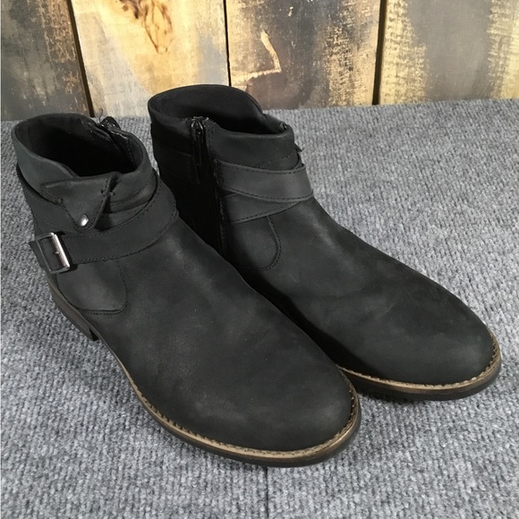 Clarks leather ankle booties women’s size 6 - Picture 2 of 10